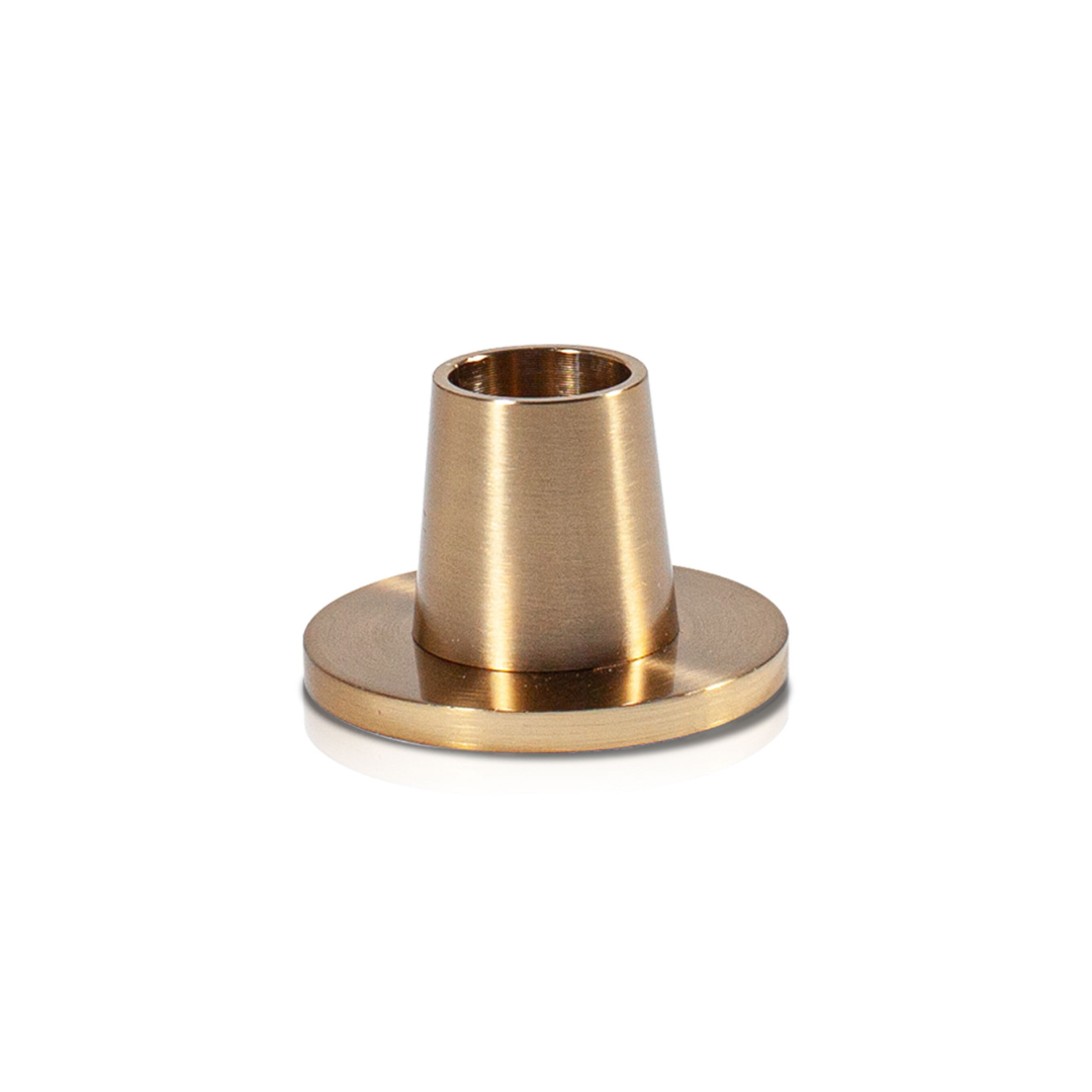 Brass Flat Bottom Candle Holders Hire Melbourne The Hire Co.