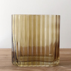 Amber Linea Vase Large