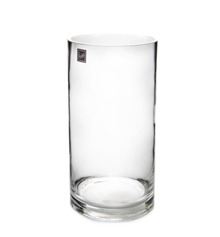Cylinder Glass Vase 26cm