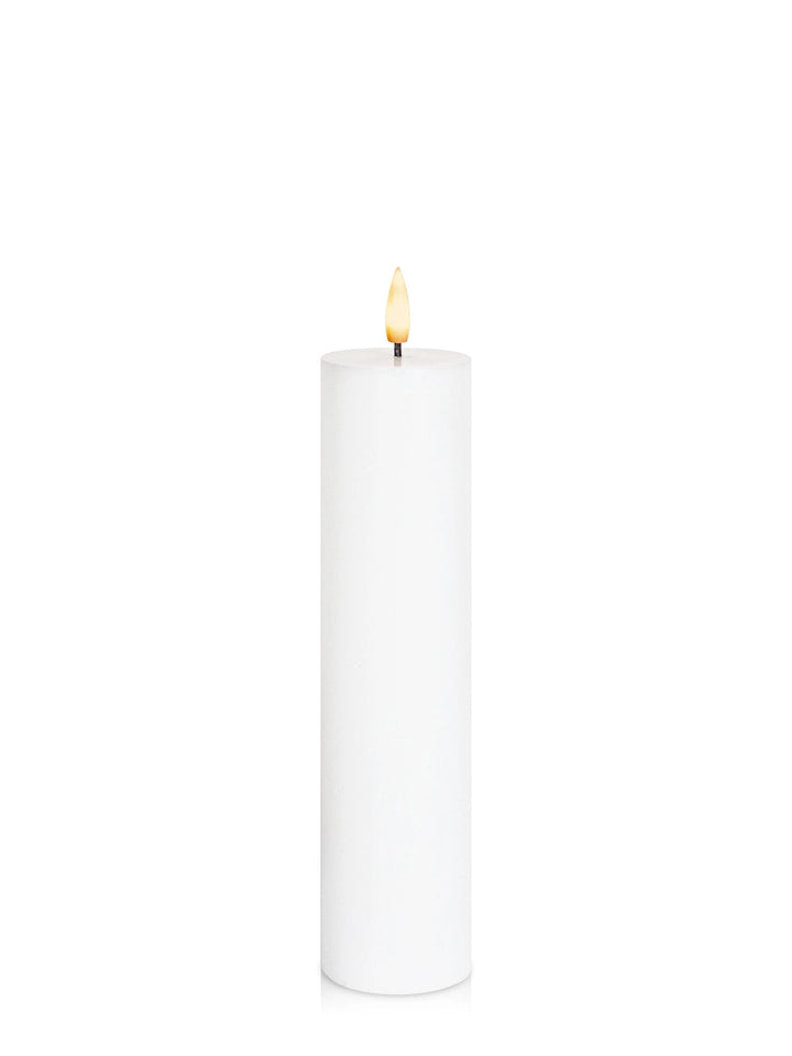 LED Pillar Candle With Wick (5cm x 20cm)