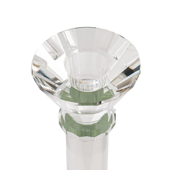 Crystal Glass Candle Holders