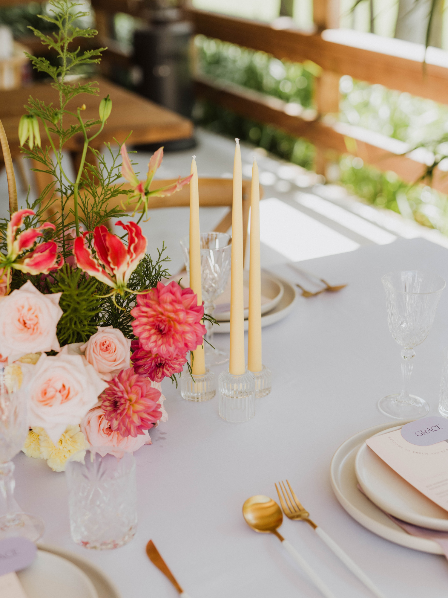 Briella Taper & Tealight Candle Holder