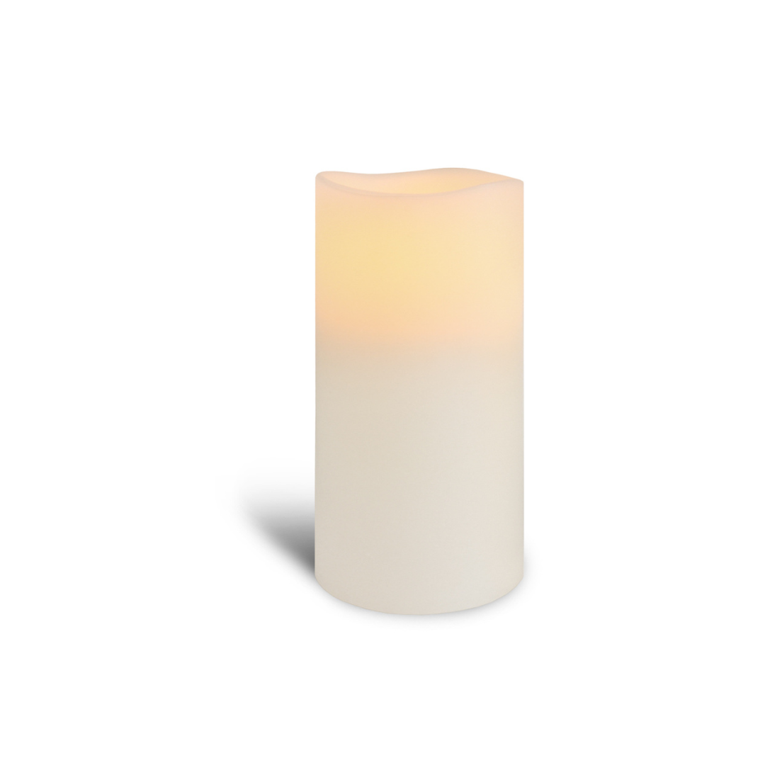 Flameless LED Pillar Candle Set of 3