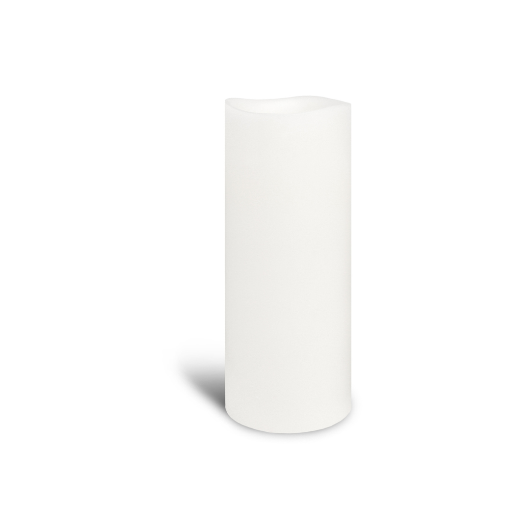 Flameless LED Pillar Candle (8cm x 20cm)