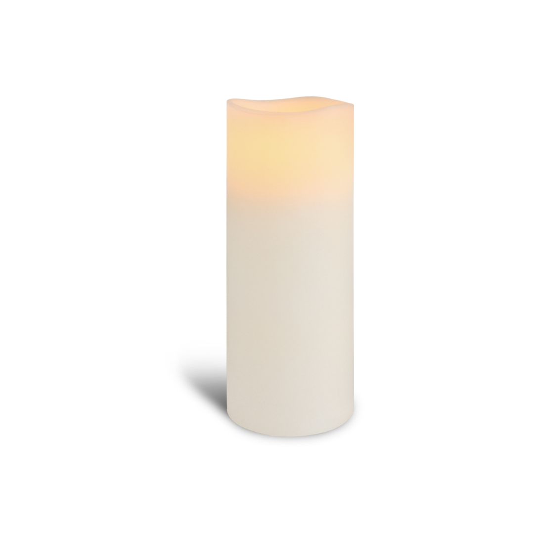 Enjoy Lighting Flameless LED Pillar Candle 20cm For Hire Melbourne