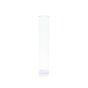 Cylinder Glass Candle Sleeve (8cm x 45cm)