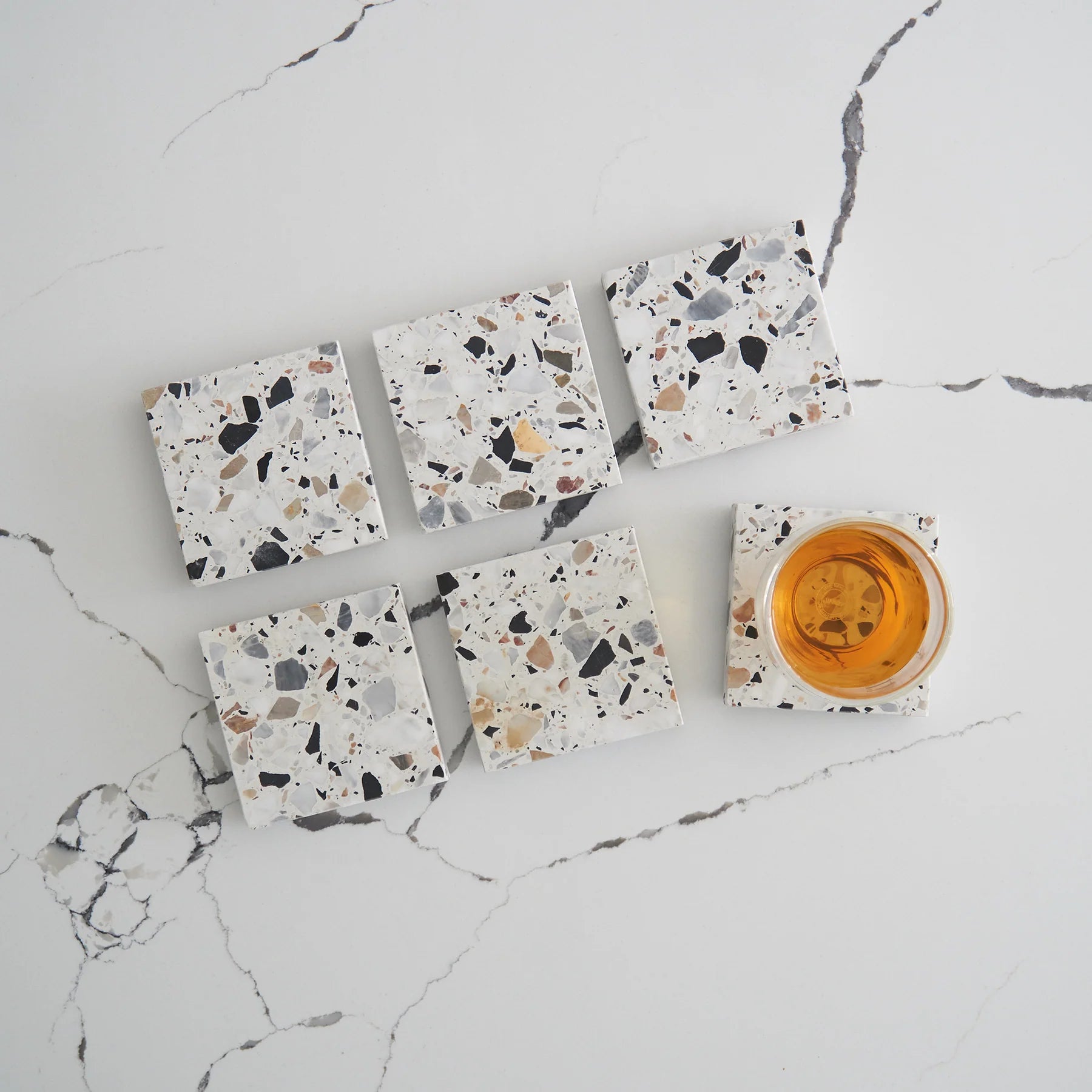 Terrazzo Set of Coasters