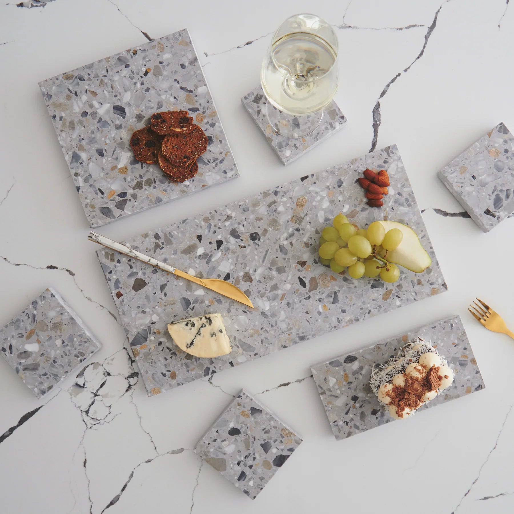 Terrazzo Entertaining Set