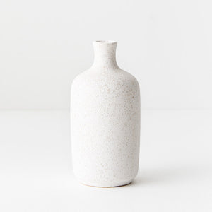 Ceramic Speckled Bud Vase Tall