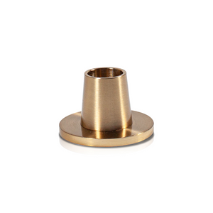 Brass Flat Bottom Candle Holders