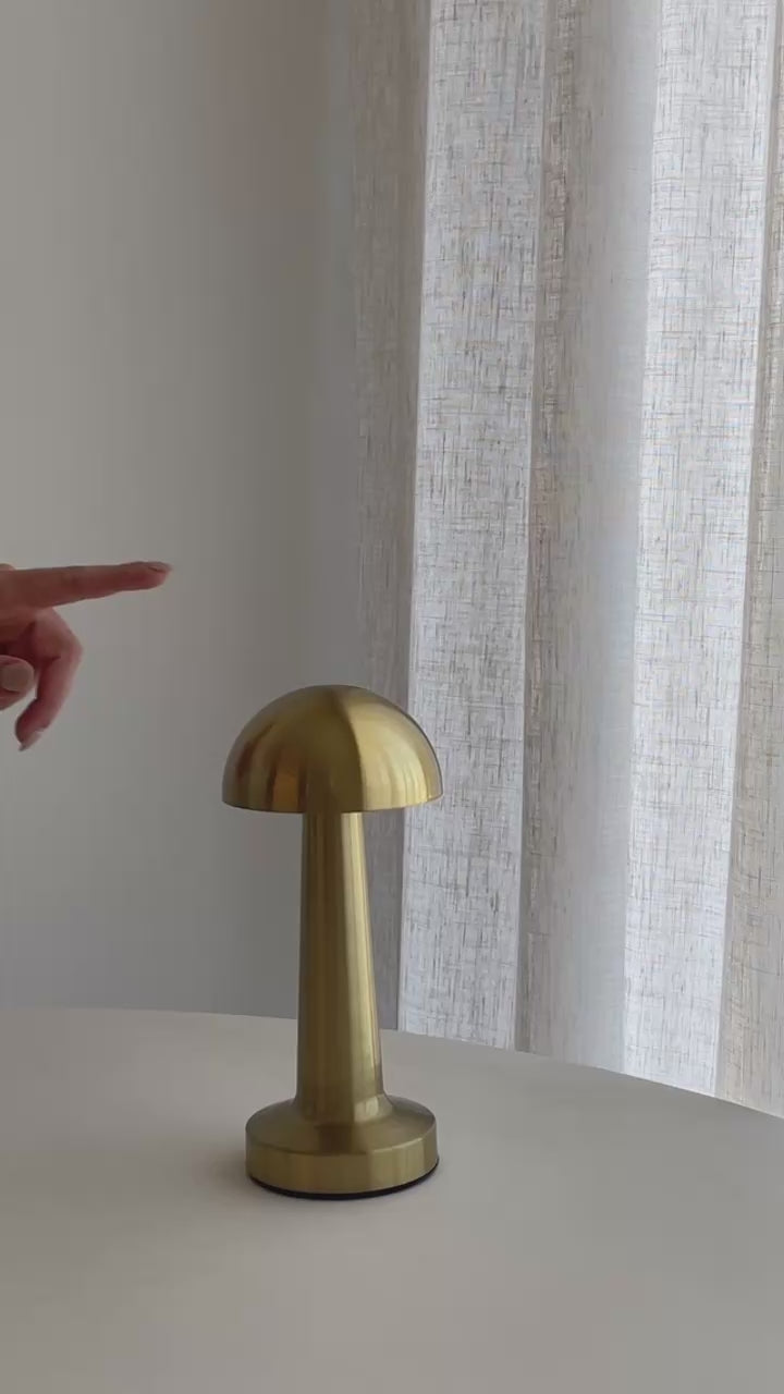 LED Mushroom Table Lamp / Colours