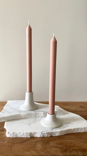 Ceramic Candlestick Set of 2 / Colours