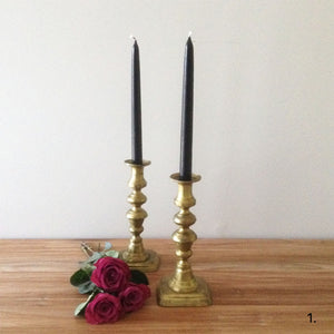 Antique Brass Candlesticks (Assorted)
