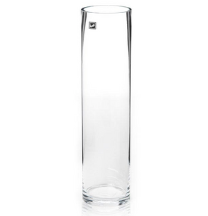 Cylinder Glass Vase 40cm