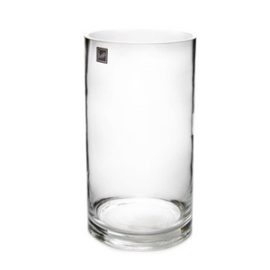 Cylinder Glass Vase 20cm