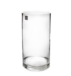 Cylinder Glass Vase 26cm