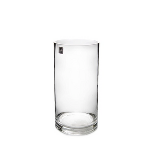 Cylinder Glass Vase 16cm