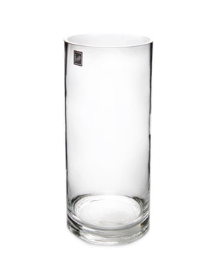 Cylinder Glass Vase 30cm