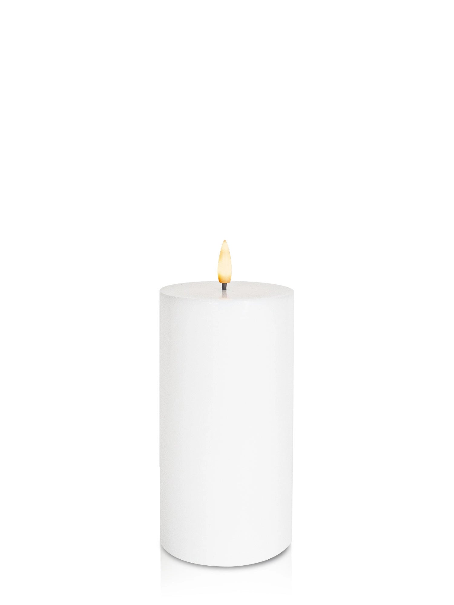 LED Pillar Candle With Wick (8cm x 15cm)