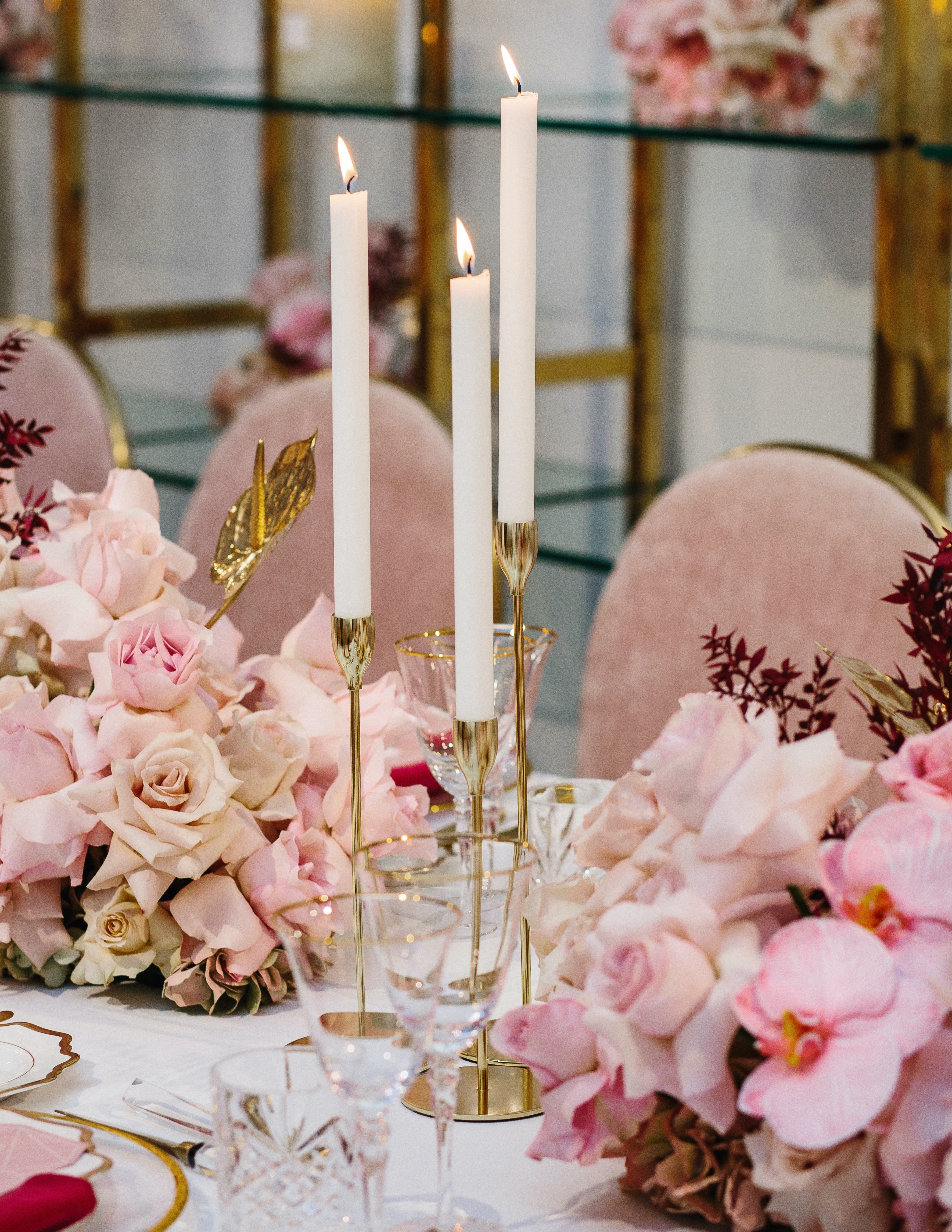 Candlestick Set of 3 / Colours