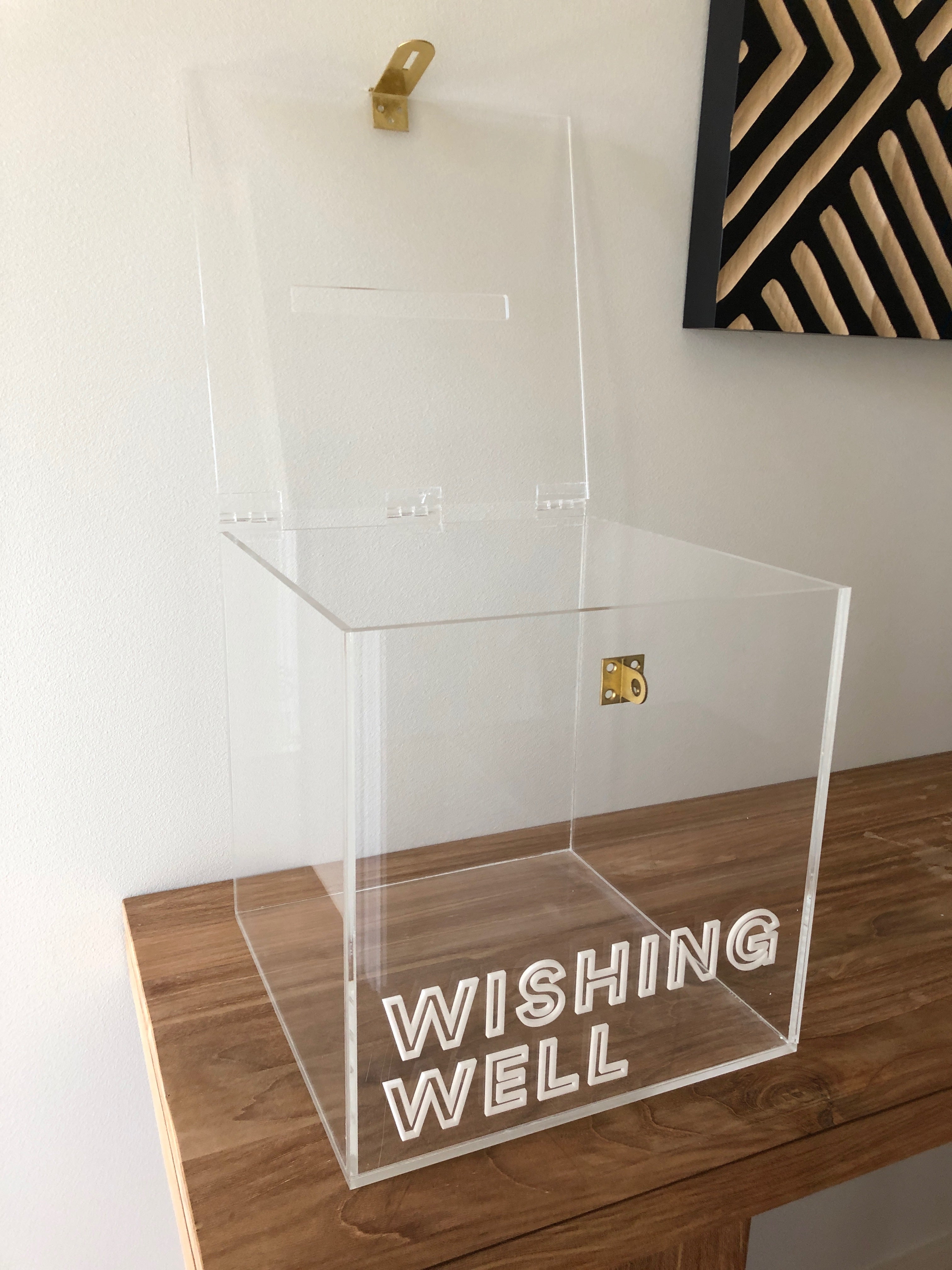 Acrylic Wishing Well